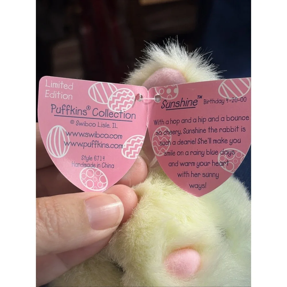 Puffkin Beanie Rabbit 